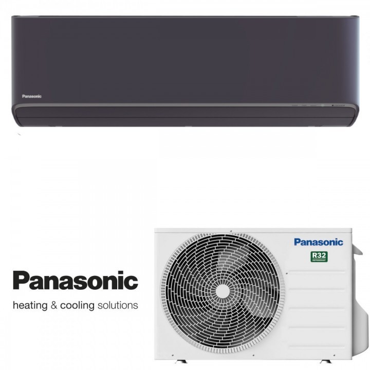 Klimatyzator ścienny Panasonic ETHEREA GRAFIT 4.2 kW z montażem do 4mb